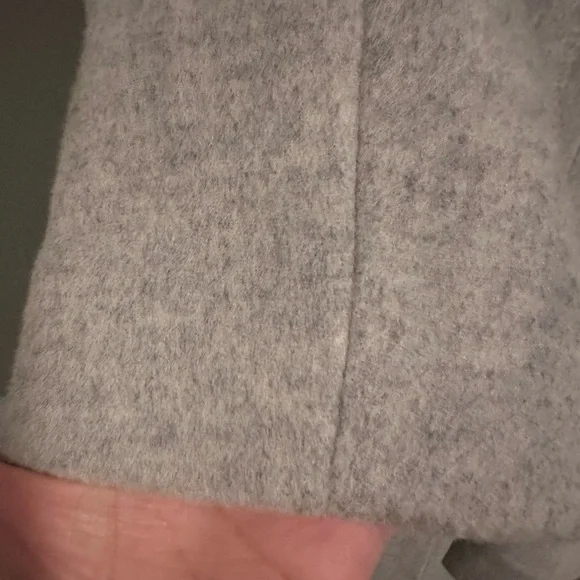 Club Monaco Daylina Light Gray wool Coat - Picture 6 of 6